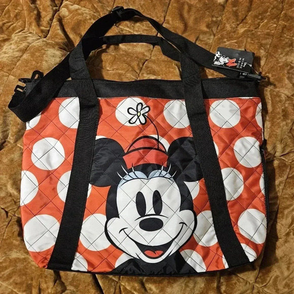 Disney Minnie Mouse Tote Bag NWT - Picture 1 of 7